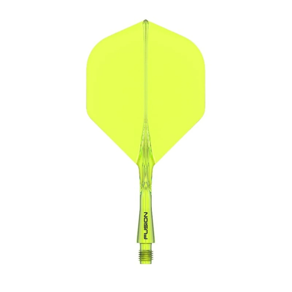 Winmau Fusion Integrated Flight & Shaft | Yellow Single