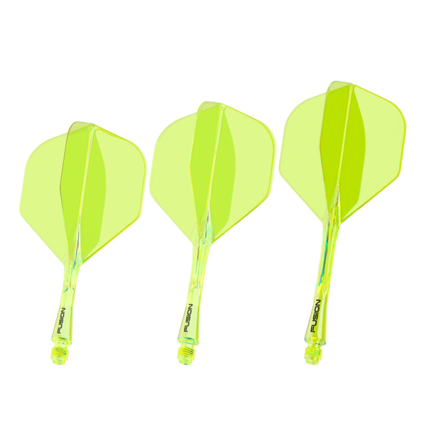 Winmau Fusion Integrated Flight & Shaft | Yellow