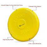 Hit Sport Flying Disc | 23cm Yellow