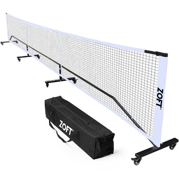 Zoft Regulation Wheeled Portable Pickleball Set