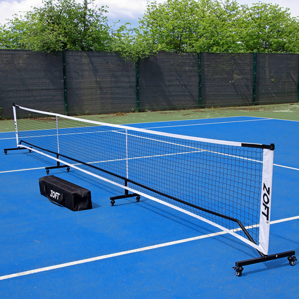 Zoft Regulation Wheeled Portable Pickleball Set