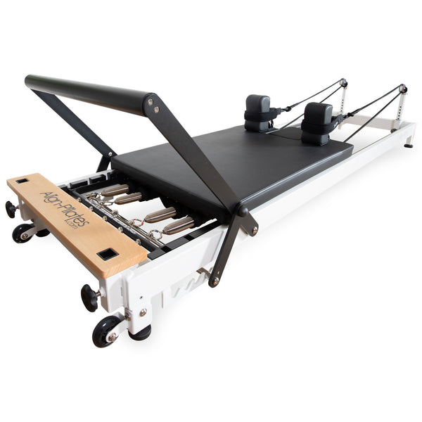 Align Pilates R8 Pro Reformer | White Side Image