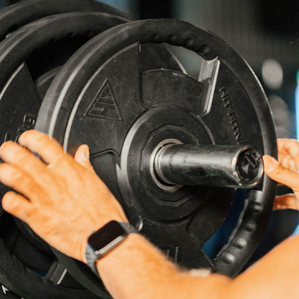 Hit Fitness Rubber Radial Olympic Weight Discs | 5kg Image McSport Ireland