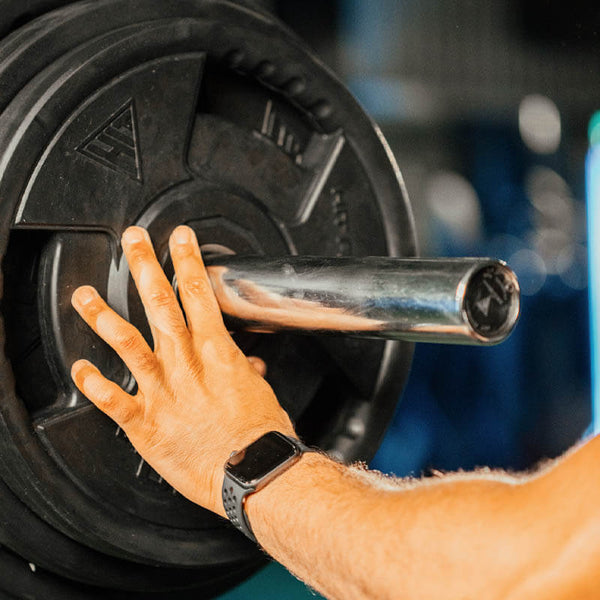Hit Fitness Rubber Radial Olympic Weight Discs | 10kg Image McSport Ireland