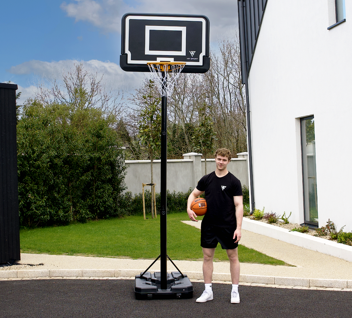 Hit Sport 10ft Adjustable Basketball Hoop | Series 1