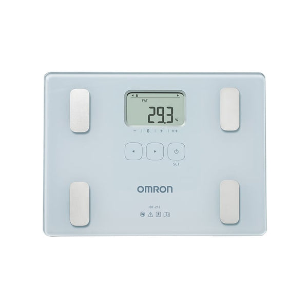 Omron BF212 Body Fat Monitor with Scale top view