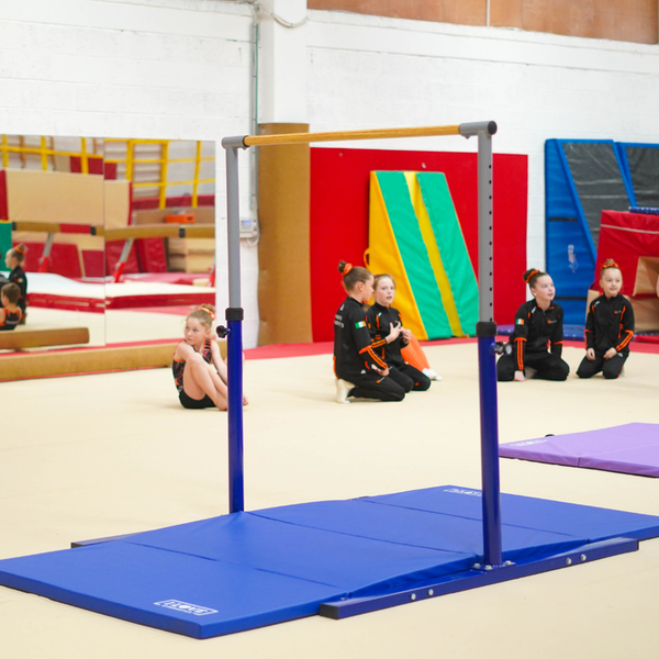 I Love Gymnastics High Bar and Gymnastics Mat