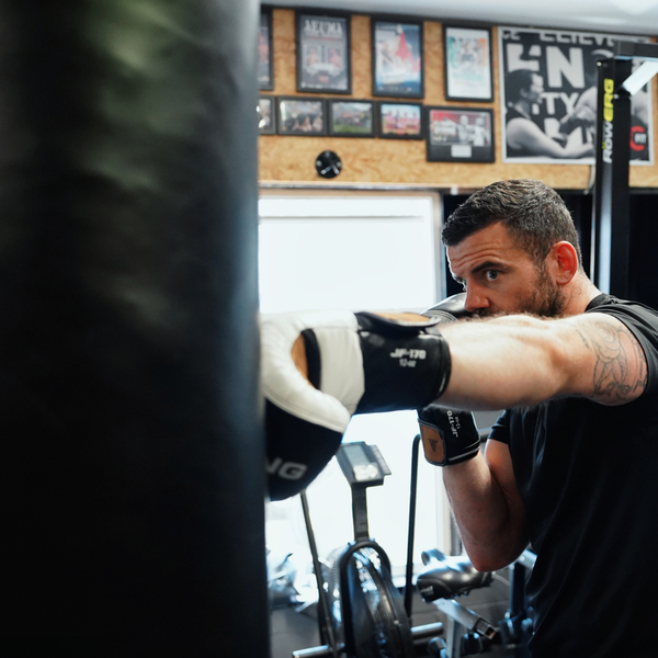 Hit Boxing Leather Fighting Boxing Gloves