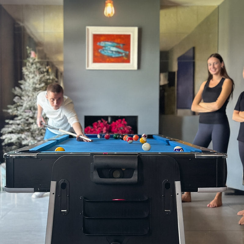 Table Pool Hit Hit Sport 7ft Multi Game Revolver Table — McSport