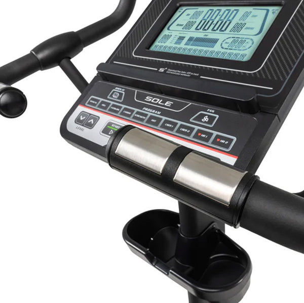 Sole B94 Upright Bike - Contact Pulse Sensors