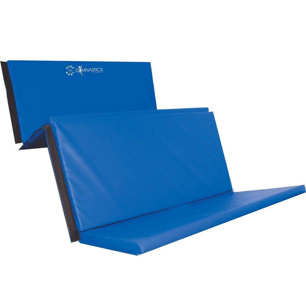 Sure Shot Foldable Gymnastics Mat (Blue) | 60mm Image McSport Ireland