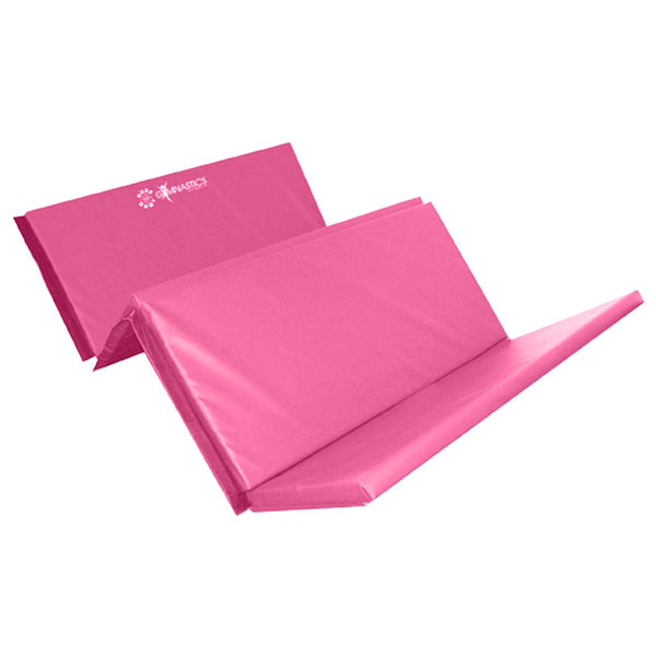 Sure Shot Foldable Double Gymnastics Mat | Pink 60mm Image McSport Ireland