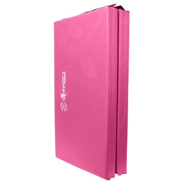 Sure Shot Foldable Double Gymnastics Mat | Pink 60mm Image McSport Ireland