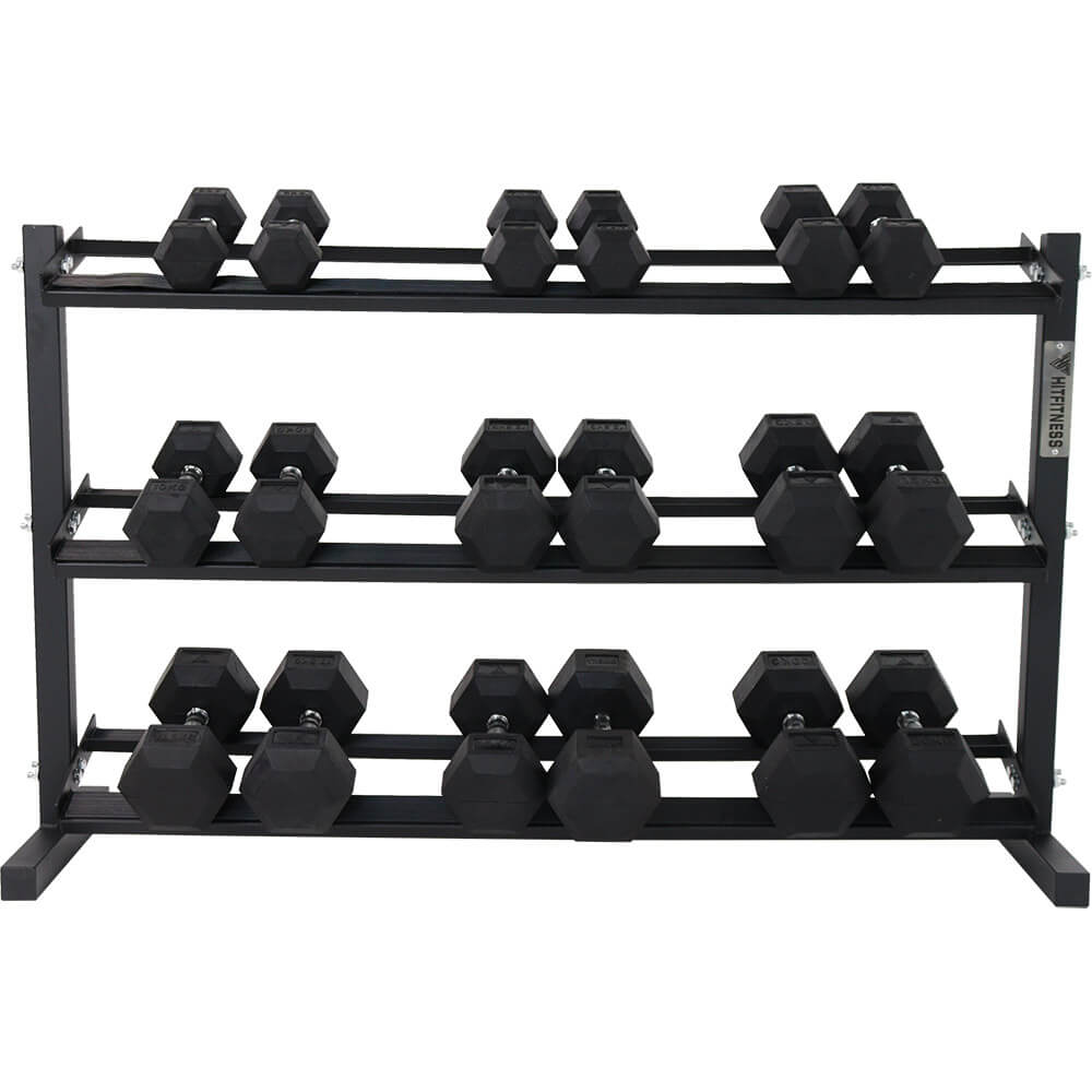 American Barbell Hex Weight Stand Tier Hex Dumbbell Storage Rack