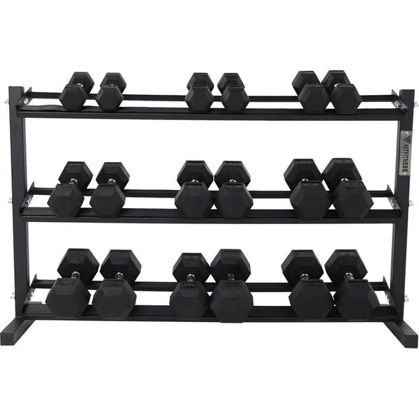 Home Gym Hex Dumbbells Pack - 5kg to 25kg