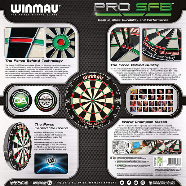 Winmau Pro SFB Dartboard Image McSport Ireland