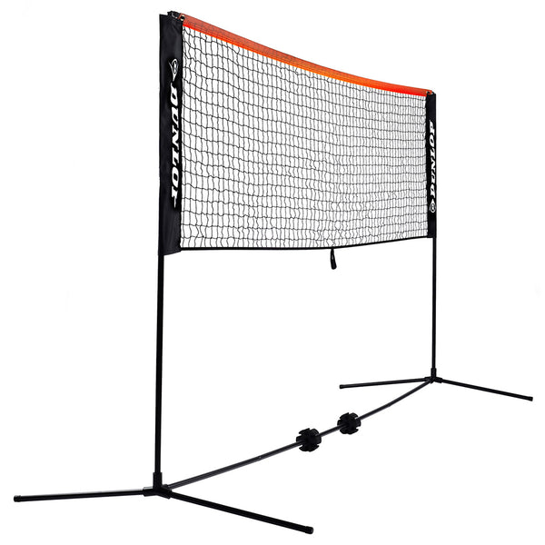 Dunlop 6m Mini Tennis & Badminton Set | Net and Post Image McSport Ireland
