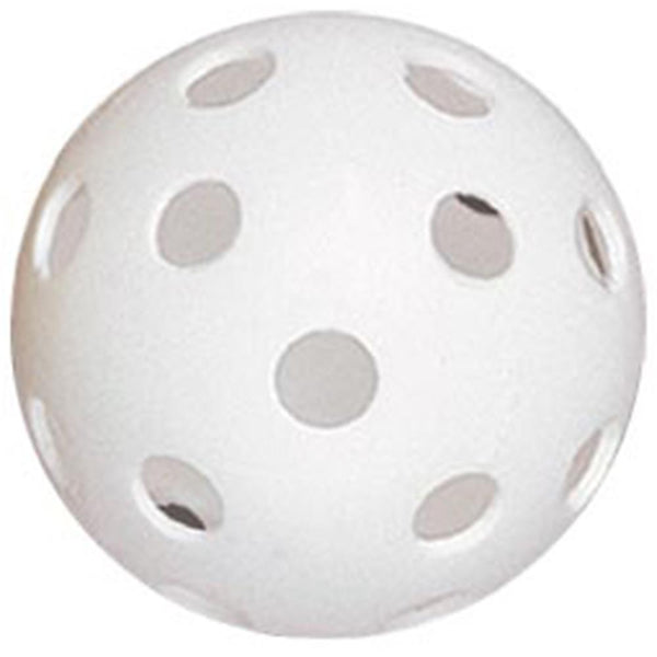 Unihoc Perforated Plastic Ball sold singly Image McSport Ireland