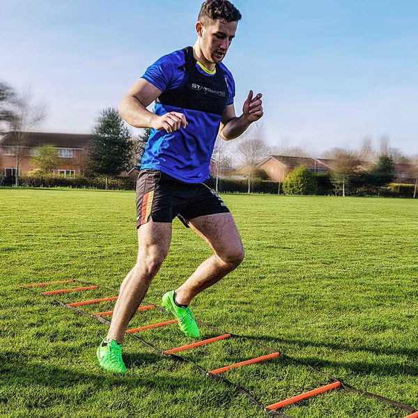 Man Exercises With The 8M Atreq Speed Ladder | McSport Ireland