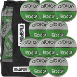 Albion BX Rubber Basketball  (10 Pack with Carry Bag) | Size 3 Image McSport Ireland