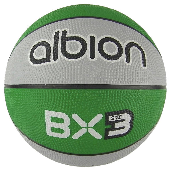 Albion BX Rubber Basketball  (10 Pack with Carry Bag) | Size 3 Image McSport Ireland