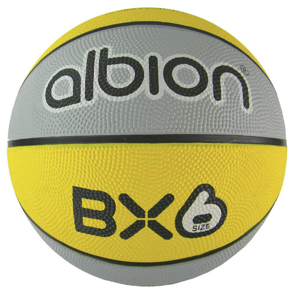 Albion BX Rubber Basketball  (10 Pack with Carry Bag) | Size 6 Image McSport Ireland
