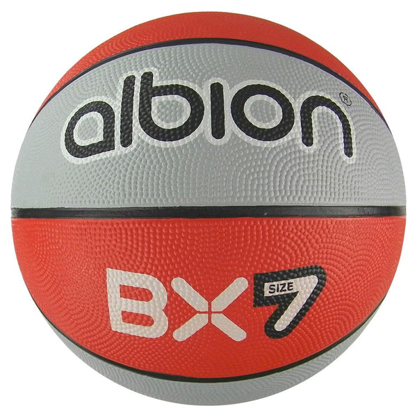 Albion BX Rubber Basketball (10 Pack with Carry Bag) | Size 7 Image McSport Ireland