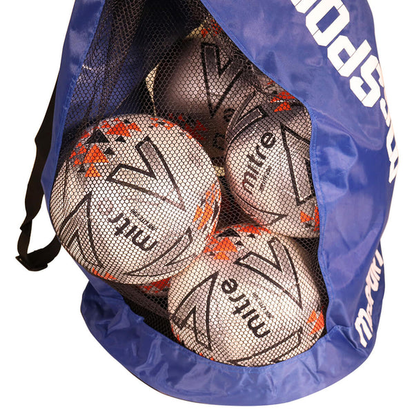 McSport Heavy Duty Ball Bag | Blue Image McSport Ireland