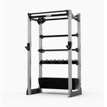 Exigo-E70-Fixed-Half-Rack-SG-Silver