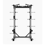 Exigo-E80-Elite-Half-Rack-Multi-Ball-Grip-Silver-Front