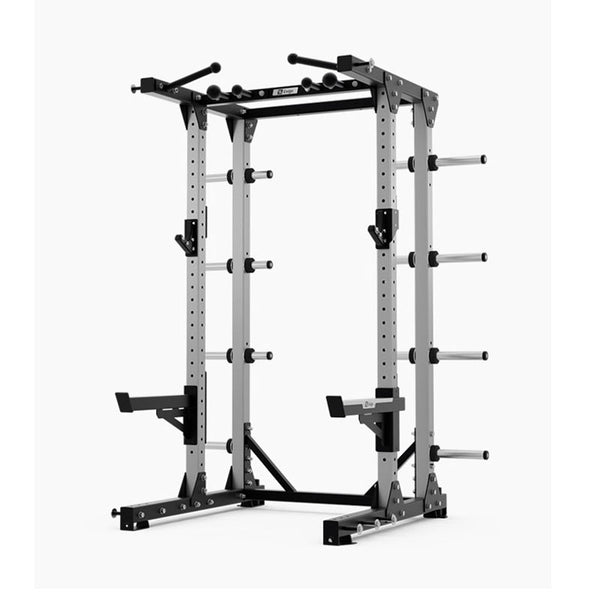 Exigo-E80-Elite-Half-Rack-Multi-Ball-Grip-Silver