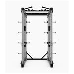 Exigo-E80-Elite-Power-Rack-Multi-Ball-Grip-Silver-Front