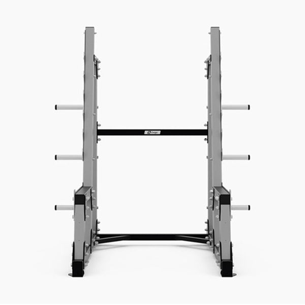 Exigo-E80-Elite-Squat-Rack-Silver-Front