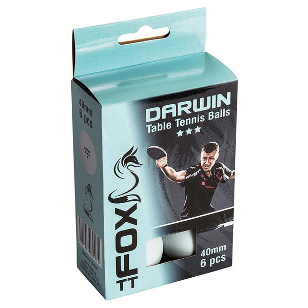 Fox TT Darwin 3 Star Table Tennis Balls Image McSport Ireland