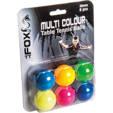 Fox TT Darwin Coloured Table Tennis Balls Image McSport Ireland