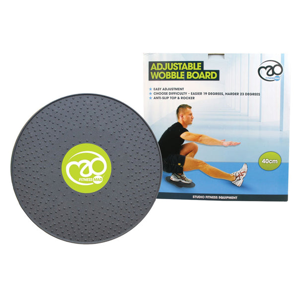 Fitness Mad Adjustable Wobble Board | 40cm Image McSport Ireland