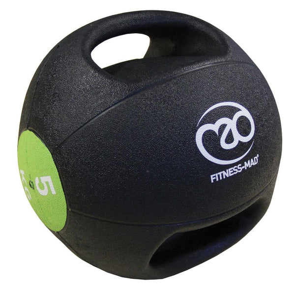 Fitness-Mad Double Grip Medicine Ball | 6kg Image McSport Ireland