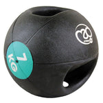 Fitness-Mad Double Grip Medicine Ball | 6kg Image McSport Ireland