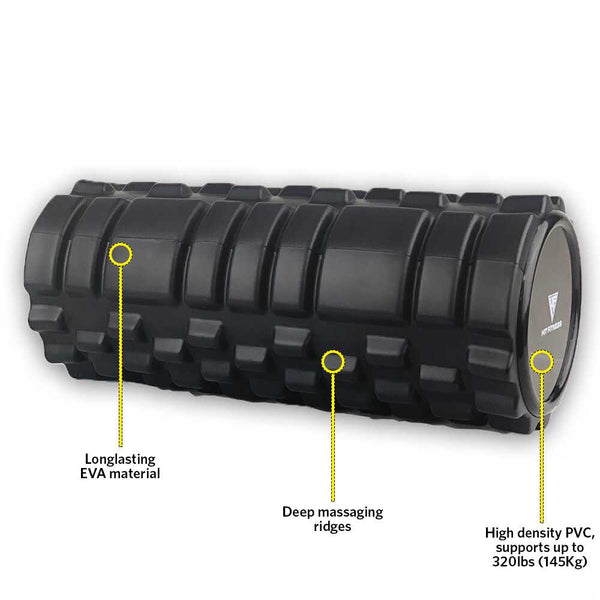 Features of the HIT FITNESS Foam Roller | Black
