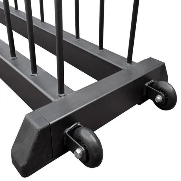 HIT FITNESS Bumper Plate Storage Rack Image McSport Ireland