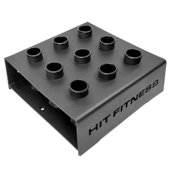 HIT FITNESS Olympic Bar Holder 9 Bars Image McSport Ireland