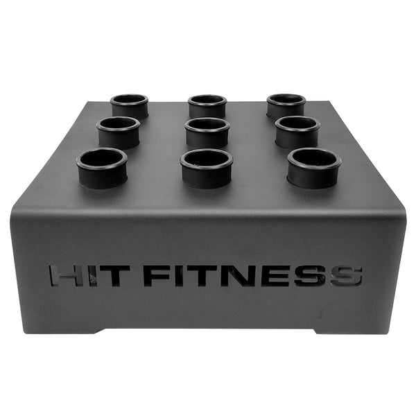 HIT FITNESS Olympic Bar Holder 9 Bars Image McSport Ireland