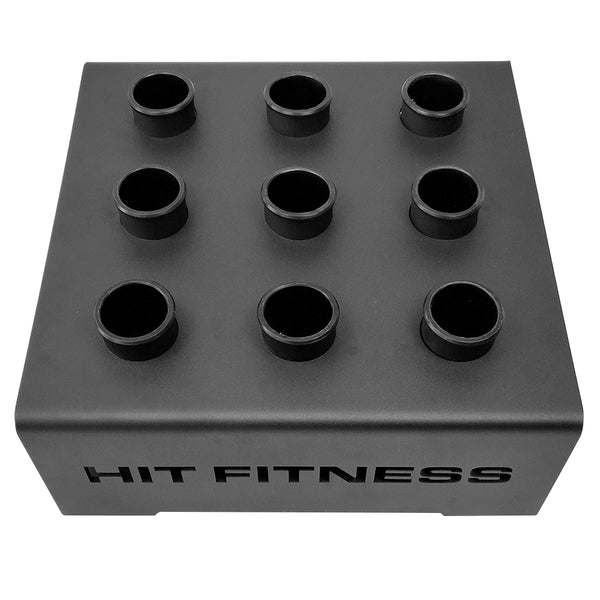 HIT FITNESS Olympic Bar Holder 9 Bars Image McSport Ireland