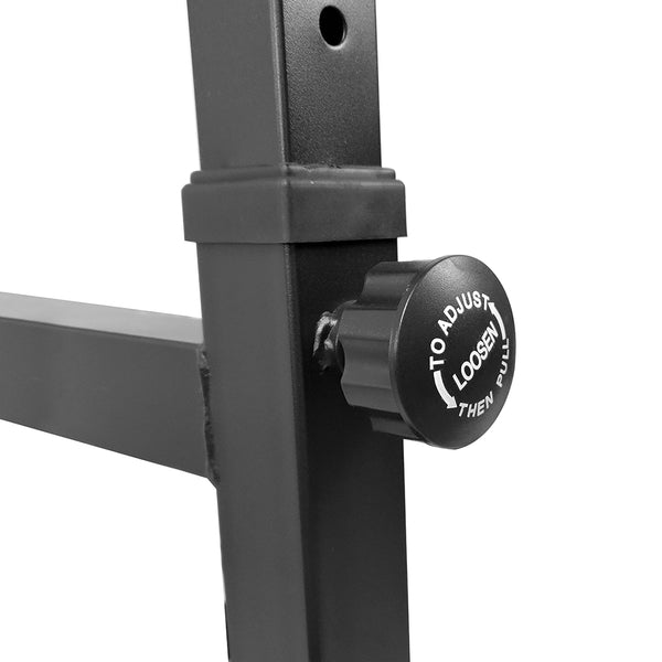 HIT FITNESS Adjustable Squat Rack | Essential Image McSport Ireland