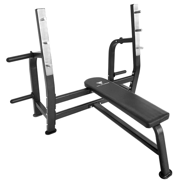 HIT FITNESS Flat Olympic Weight Bench — McSport Ireland