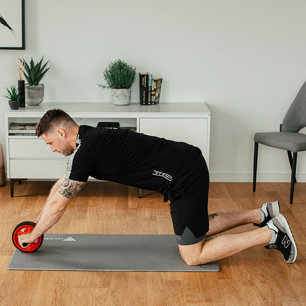 HIT FITNESS Ab Wheel Pro Image McSport Ireland
