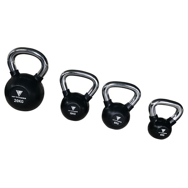 Kettlebell with Chrome Handle | 4KG Image McSport Ireland