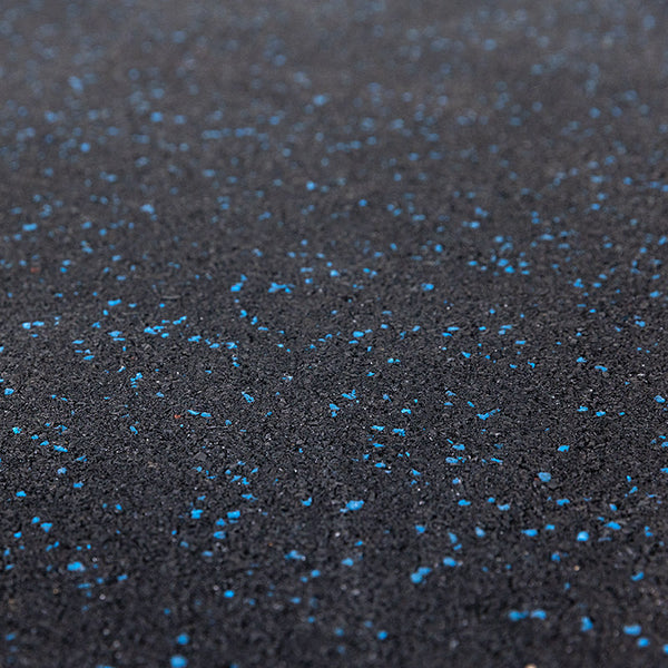 Hit Fitness Gym Flooring (15mm | Black & Blue Fleck) - Close Up