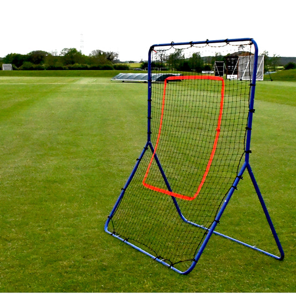 Hurley Master Hurling Rebounder on a football pitch