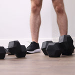 Hit Fitness Hex Dumbbells 10kg & 15kg | Bundle